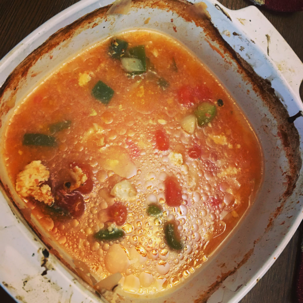 vegetable fish soup