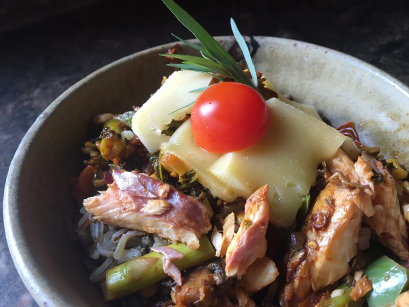 Smoked fish coupled with chipotle peppers can spice up your life.
