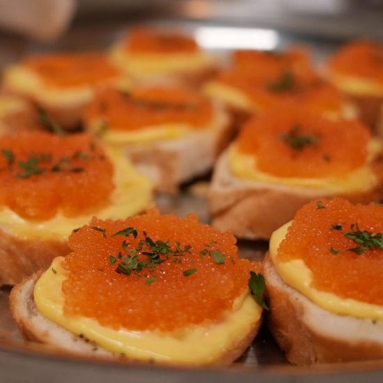 Cisco roe crostini